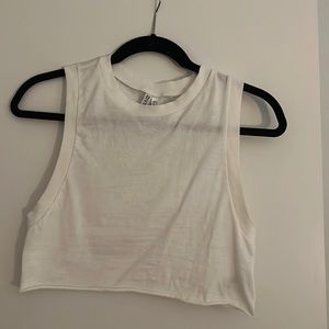 H&M cropped muscle tank